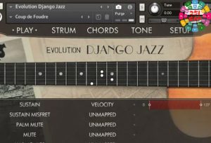 原声爵士吉他音源 Orange Tree Samples Evolution Django Jazz v1.2.5-251编曲网