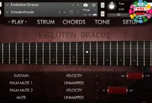 8弦金属电吉他音源 Orange Tree Samples Evolution Dracus v1.2.5-251编曲网