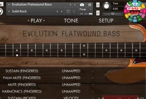 经典P型电贝司音源 Orange Tree Samples Evolution Flatwound Bass v1.2.5-251编曲网