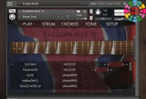 12弦电吉他音源 Orange Tree Samples Evolution Rick 12 v1.2.5-251编曲网