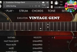 空心电吉他音色库 Orange Tree Samples Evolution Vintage Gent v1.2.5-251编曲网