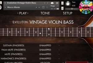 小提琴形电贝司 Orange Tree Samples Evolution Vintage Violin Bass v1.2.5-251编曲网