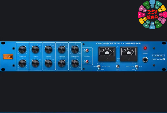 四路分立式压缩器 Plugin Alliance Vertigo VSC-2 v1.15.1 Mac （VSC2）-251编曲网