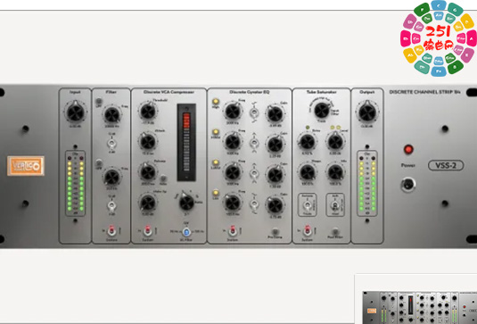混音通道条插件 Plugin Alliance Vertigo VSS-2 v1.0.0-251编曲网