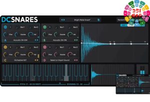 军鼓结构套件音源 Plugin Boutique DC Snares v1.2.0 Mac-251编曲网