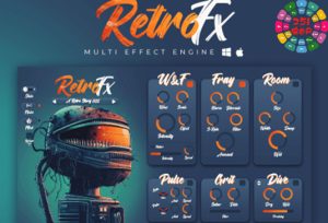 多效果插件 ProducerSources RetroFX v1.4.5 Win （Producer Sources Retro FX）-251编曲网