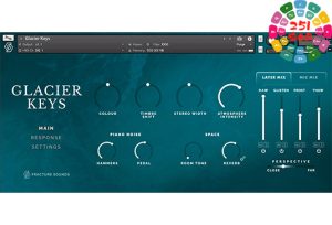 合成钢琴音源 Fracture Sounds Glacier Keys v2.0-251编曲网