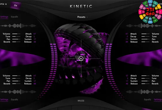 电子合成音源 Muze Kinetic-251编曲网