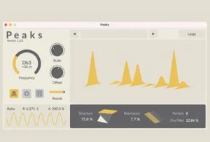 模态共鸣器插件 Rainbow Circuit Peaks-251编曲网