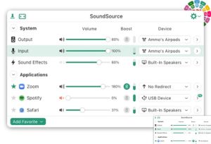 流媒体音频控制软件 Rogue Amoeba SoundSource v5.8.1 Mac-251编曲网