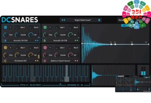 军鼓类调制音源 Scaler Music DC Snares v1.2.0-251编曲网