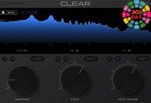 去除背景噪音和混响声音的插件 Supertone Clear v1.1.1 Win-251编曲网