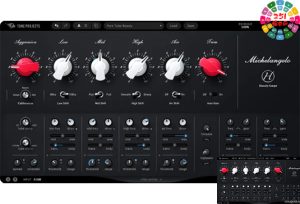 立体声均衡器和谐波发生器 Tone Project Michelangelo v1.0.3 Mac-251编曲网