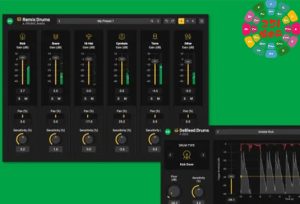 实时鼓声修复插件-Acon Digital DeBleed Drums v1.0.1 Mac-251编曲网