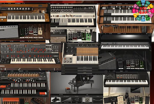 键盘钢琴音源套装 Arturia Keyboards & Piano V-Collection v2025.4 CE Win （Keyboards & Organs B-3 V Farfisa V Mellotron V Solina V Vox Continental V Acoustic & Electric Pianos Clavinet V CP-70 V Piano V Stage-73 V Wurli V）-251编曲网