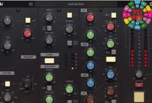 效果通道条插件 Audio Assault AA-551 Channel Strip v1.01 MOCHA Win-251编曲网