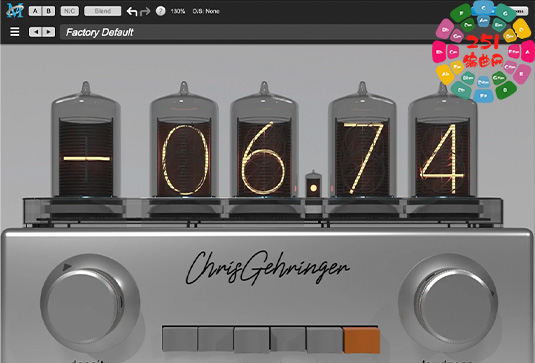 Chris Gehringer签名款 母带响度插件 Metric Halo CGII v4.0.71.235 (MHMBS）（Make Believe Studios CG2）-251编曲网