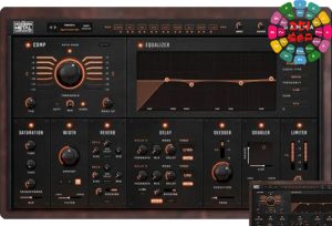 人声综合混音插件 Modern Metal Songwriter Gamma Vocal Suite v1.0.6 BUBBiX-251编曲网