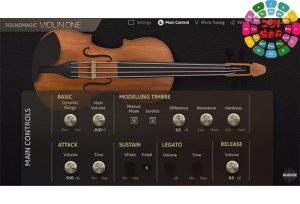 物理建模小提琴 Sound Magic Violin One v0.98 Win-251编曲网
