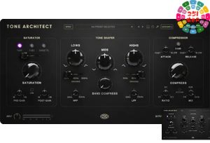 饱和压缩器 Teletone Audio Tone Architect v1.0.0-251编曲网