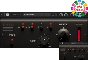 分立晶体管前置放大器 Tone Empire EDYN v1.0.0 BUBBiX Win-251编曲网