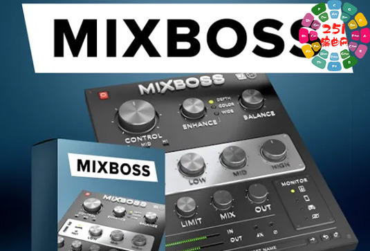 综合混音插件 W.A. Production Mixboss v1.0.0 BUBBiX Win （WA W A）-251编曲网