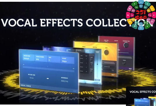 人声自动音高校正插件 AIR Music Technology AIR Vocal FX Collection v1.2.1.14 Win-251编曲网