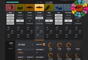 虚拟鼓乐器 AIR Music Technology DrumSynth v1.2.1.14 Win-251编曲网