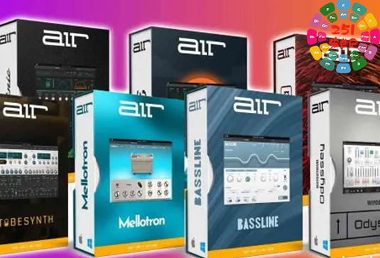 15个虚拟乐器合集 AIR Music Technology Instruments Bundle v2022.11 R2R Win-251编曲网
