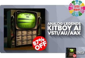 鼓机采样器音源 Analog Legends KitBoy AI v2.0.5 BUBBiX-251编曲网