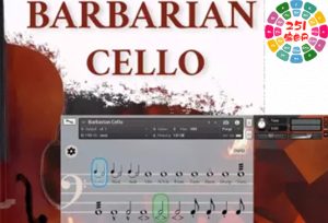 野蛮人大提琴音源 David Forner Barbarian Cello v1.2-251编曲网
