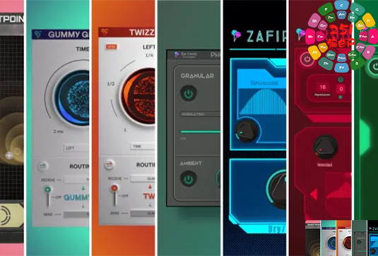 4个创意混音插件 Ear Candy Technologies Plugins MOCHA Win-251编曲网