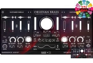黑曜石铜管乐器音源 Emergence Audio Obsidian Brass v1.0.1-251编曲网