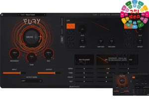 吉他失真效果器 Heavyocity FURY Distortion Designer v1.1.3 HCiSO Mac-251编曲网