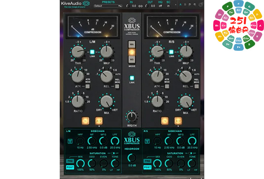 总线压缩器 Kiive XBus v1.0.1 BUBBiX-251编曲网