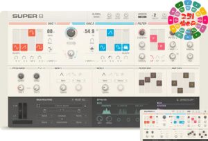拓展合成器 Native Instruments Super 8 R2 v2.1.0-251编曲网