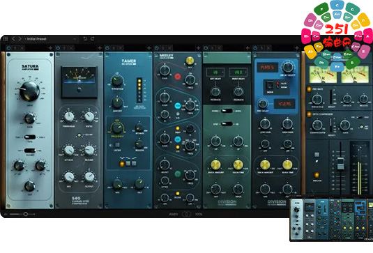 混音通道条插件 NoiseAsh Prestige Racks v1.2.4 Win-251编曲网