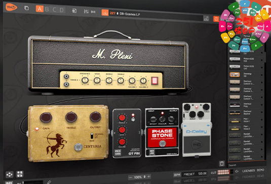 宝石吉他贝斯放大效果器 Overloud TH-U Premium v2.0.4 VR Win-251编曲网