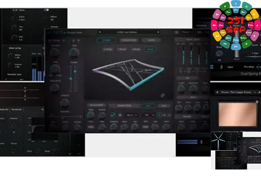 物理建模合成&效果插件合集 Physical Audio Plugins Bundle v2025.6 R2R Win-251编曲网