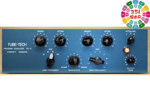 单通道被动式参数均衡器 Softube Tube-Tech PE 1C v2.5.9 R2R Win-251编曲网