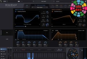 双振荡器合成器 Sound Particles MiniDust v1.0.0 TC Win-251编曲网