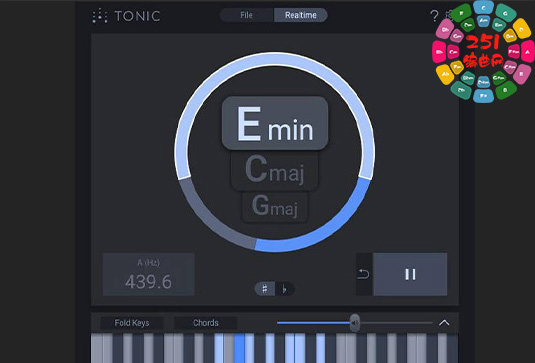 歌曲Key基调自动检测神器 zplane Tonic v1.1.0-251编曲网