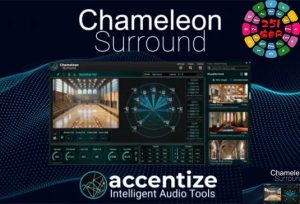 环绕声混响插件 Accentize Chameleon Surround v1.1.3 R2R Win-251编曲网
