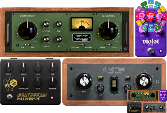 4个吉他贝斯效果 Canvas Audio Plugins v2025.7 MOCHA Win-251编曲网