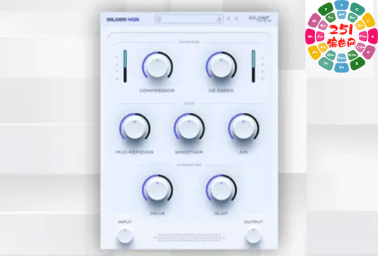 人声混音效果 Gilder Audio GilderVox v1.0.0 MOCHA Win-251编曲网
