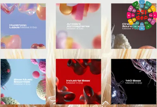 6套新拓展合集 Native Instruments 6 Massive X Expansion v2025.8-251编曲网