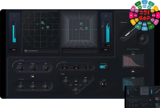 3D音频处理插件 NovoNotes 3DX v1.9.0-251编曲网