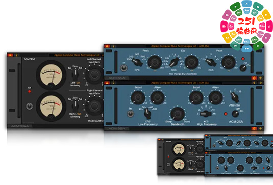 复古模拟母带混音套装 ACMT ACM-SA Series Plug-Ins v3.3.0 R2R Win-251编曲网