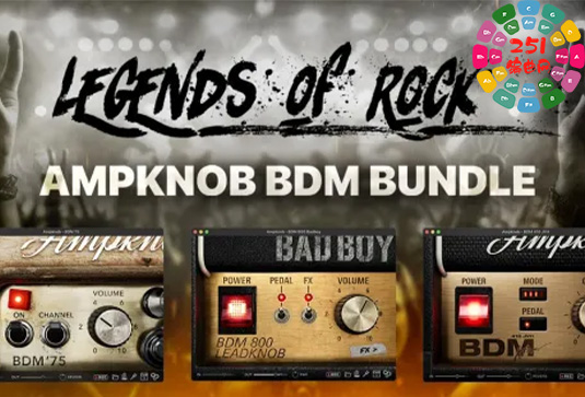 模拟放大器套装 Bogren Digital AmpKnob BDM Bundle v2025.5 TC Win-251编曲网
