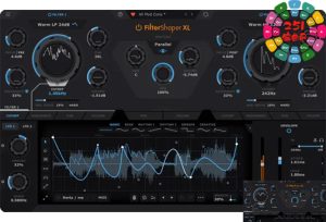 塑形滤波器 Cableguys FilterShaper XL v1.0.5 VR Win-251编曲网